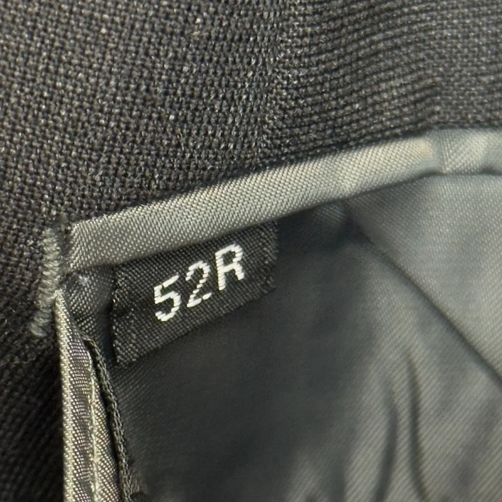 Jean Paul Germain Mens 52R Charcoal Gray 2 Button Blazer Suit Jacket Sport Coat